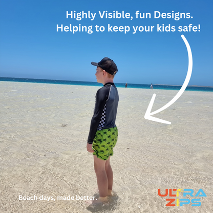 Turbo Turtle | Adaptive Boardshorts for Kids | Safe, Fun, & Inclusive Design